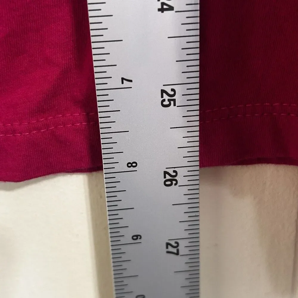 J.Crew Basic Turtleneck Berry Magenta Top Size XL Long Sleeve Soft Comfy Blouse